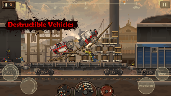 Vehicles in Earn To Die 2 APK MOD