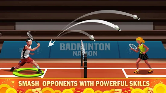badminton league mod apk unlimited money