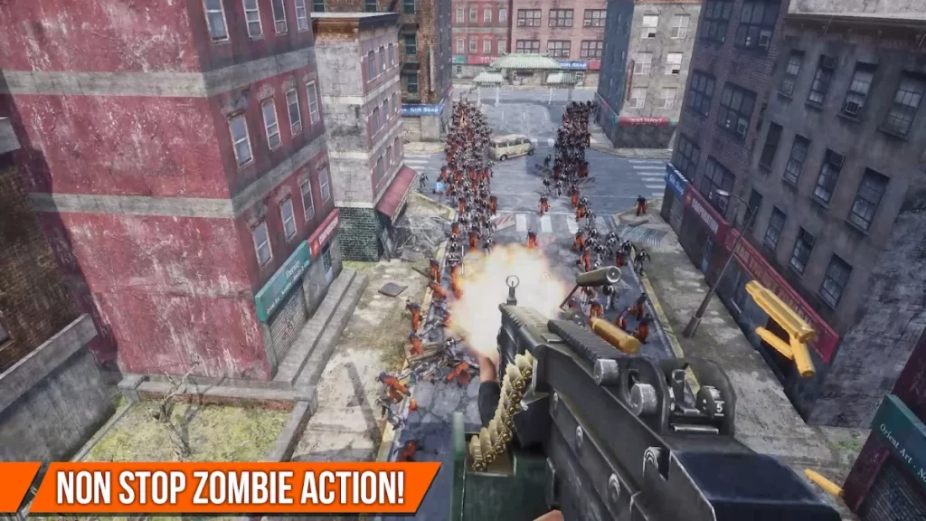 non stop zombie action