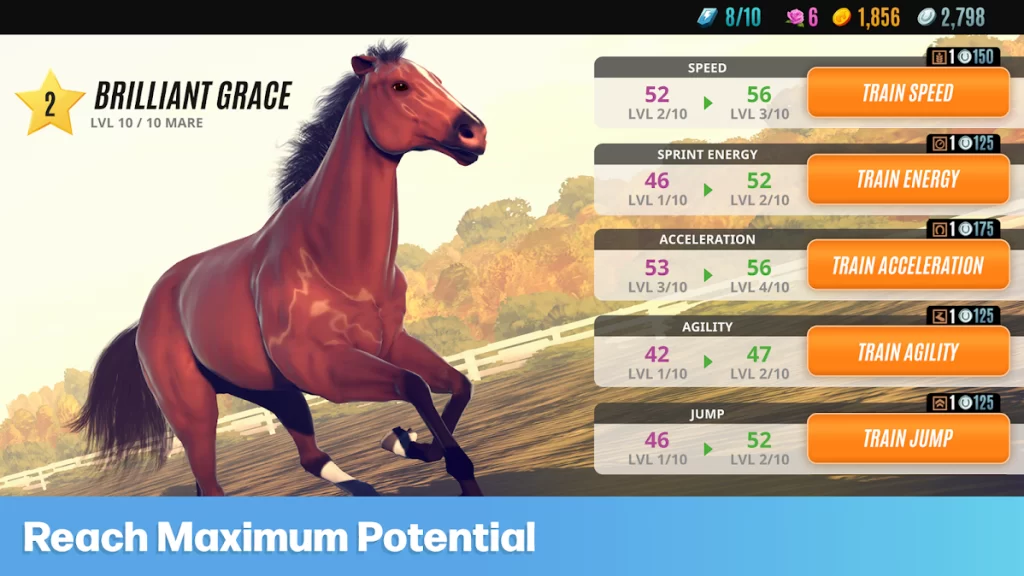 rival stars horse racing mod apk latest version