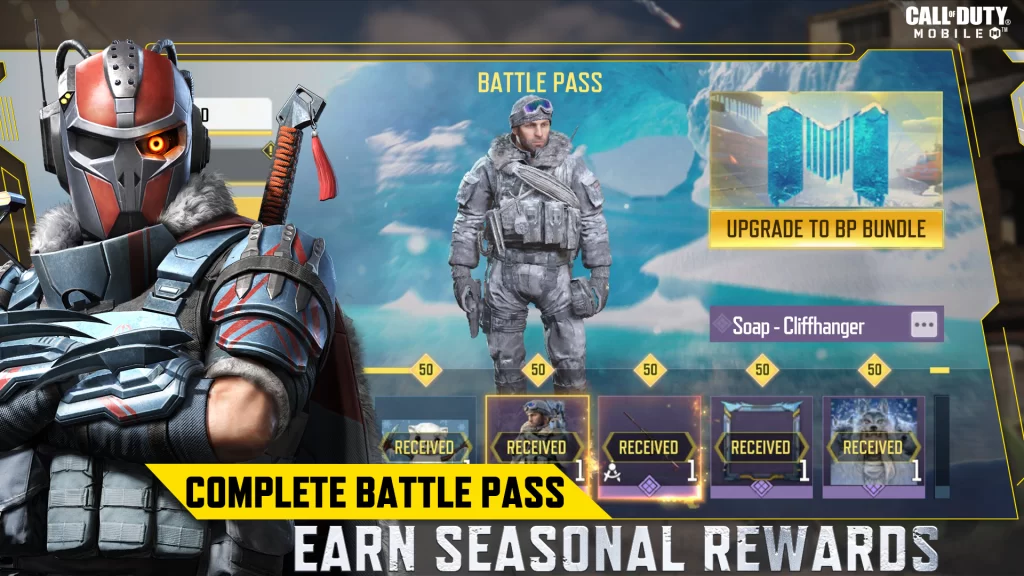 Complete battle pass