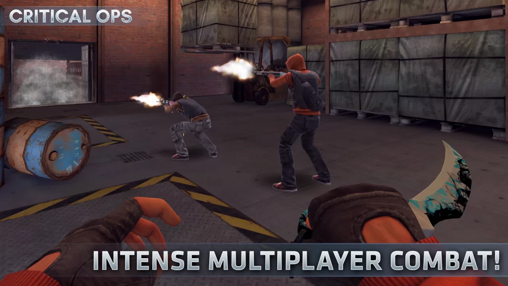 intense multiplayer combat