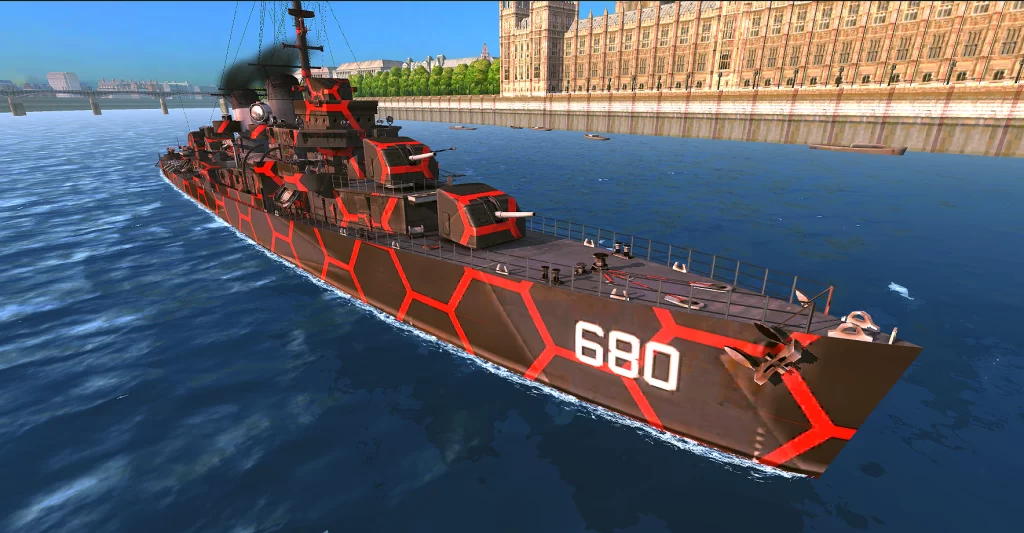 battle of warship mod apk unlimited platinum