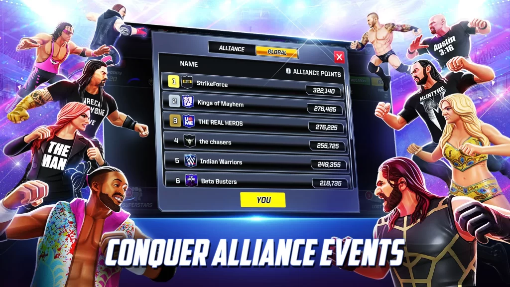 conquer alliance events