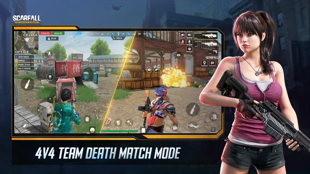 team death match mode